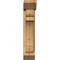 Ekena Millwork Olympic Slat Rough Sawn Bracket w/ Offset Brace, Western Red Cedar, 6"W x 18"D x 30"H BKT0604X18X30OLY06RWR - alternate 4